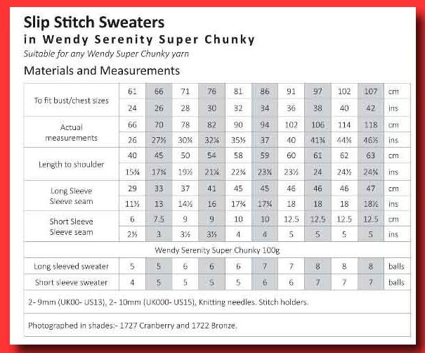 Wendy Super Chunky 5858 (digital pattern) | The Wool Shop Knitting Yarn ...