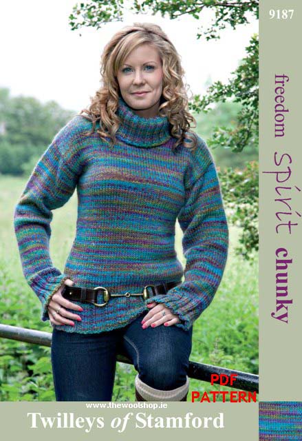 Twilleys Spirit Chunky 9187 (digital pattern) | The Wool Shop Knitting ...