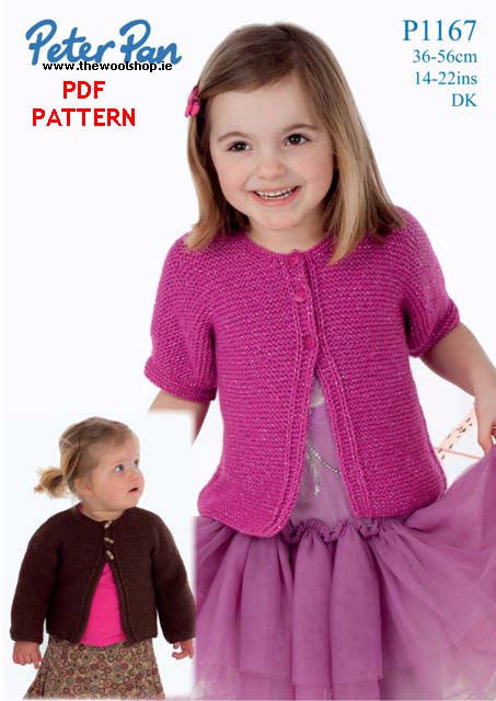 Peter Pan DK 1167 (digital pattern) | The Wool Shop Knitting Yarn/Wool