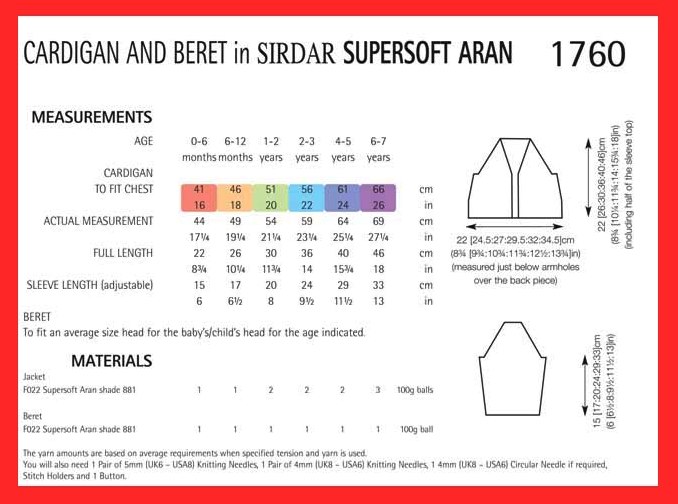Sirdar Supersoft Aran 1760 (digitales Muster) The Wool