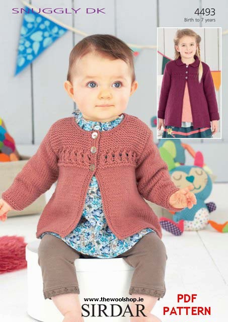 Sirdar Snuggly DK 4493 (digital pattern) | The Wool Shop Knitting Yarn/Wool