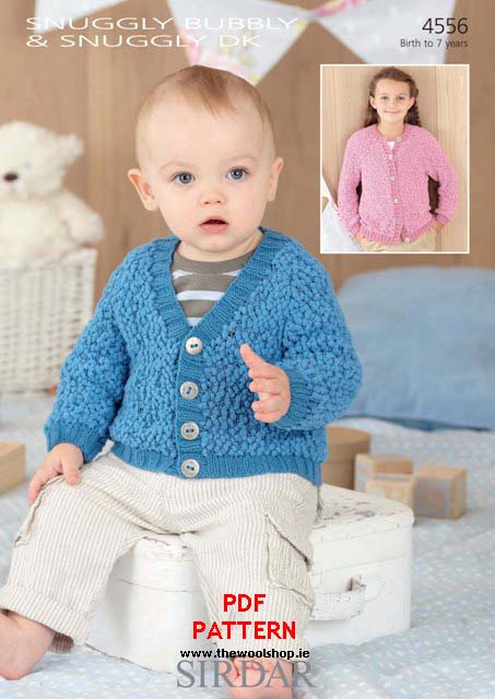 Sirdar Snuggly DK & Bubbly 4556 (digital pattern) | The Wool Shop ...