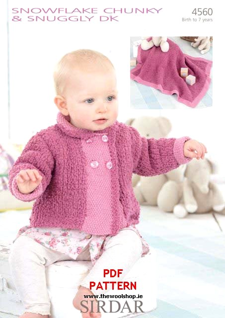 Sirdar Snowflake Chunky 4560 (digital pattern) | The Wool Shop Knitting ...
