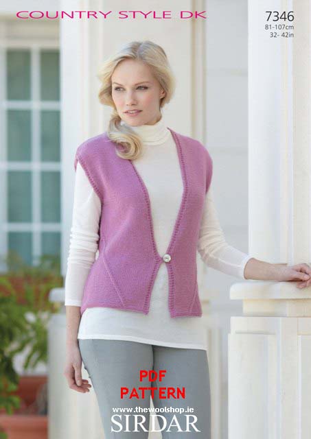 Sirdar Country Style DK 7346 (digital pattern) | The Wool Shop Knitting ...
