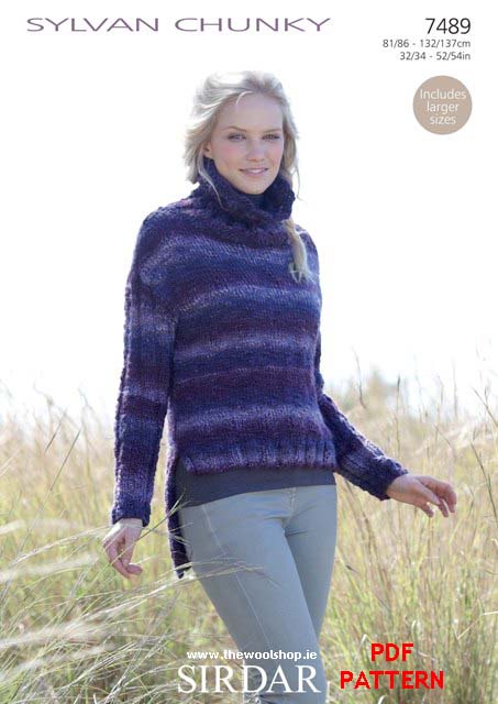 Sirdar Sylvan 7489 (digital pattern) | The Wool Shop Knitting Yarn/Wool
