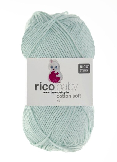Rico Baby Cotton Soft DK (mint 31) | The Wool Shop Knitting Yarn/Wool