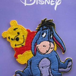 Winnie The Pooh And Eeyore Embroidered Patch 