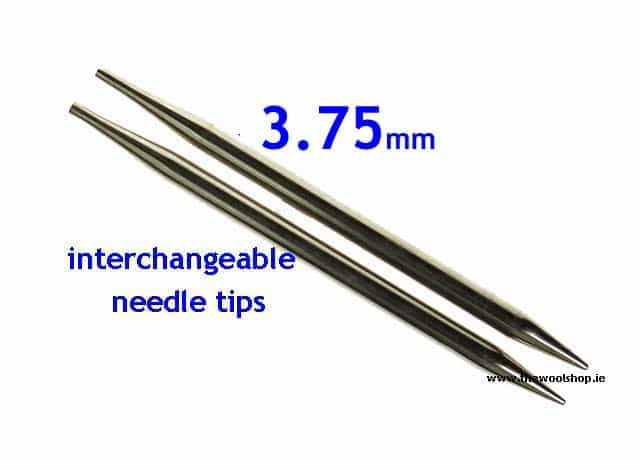 Knit Pro 3.75mm Circular Interchangeable Needle Tips | The Wool Shop ...