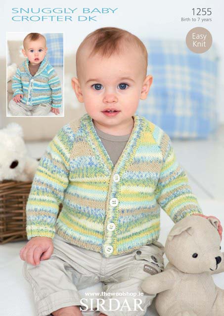 Sirdar Snuggly Crofter DK Pattern 1255 | The Wool Shop Knitting Yarn/Wool