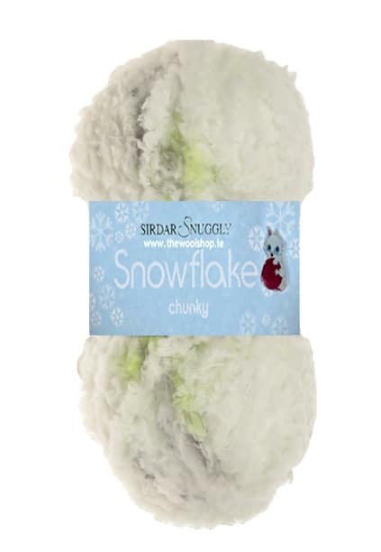 sirdar snowflake chunky teddy